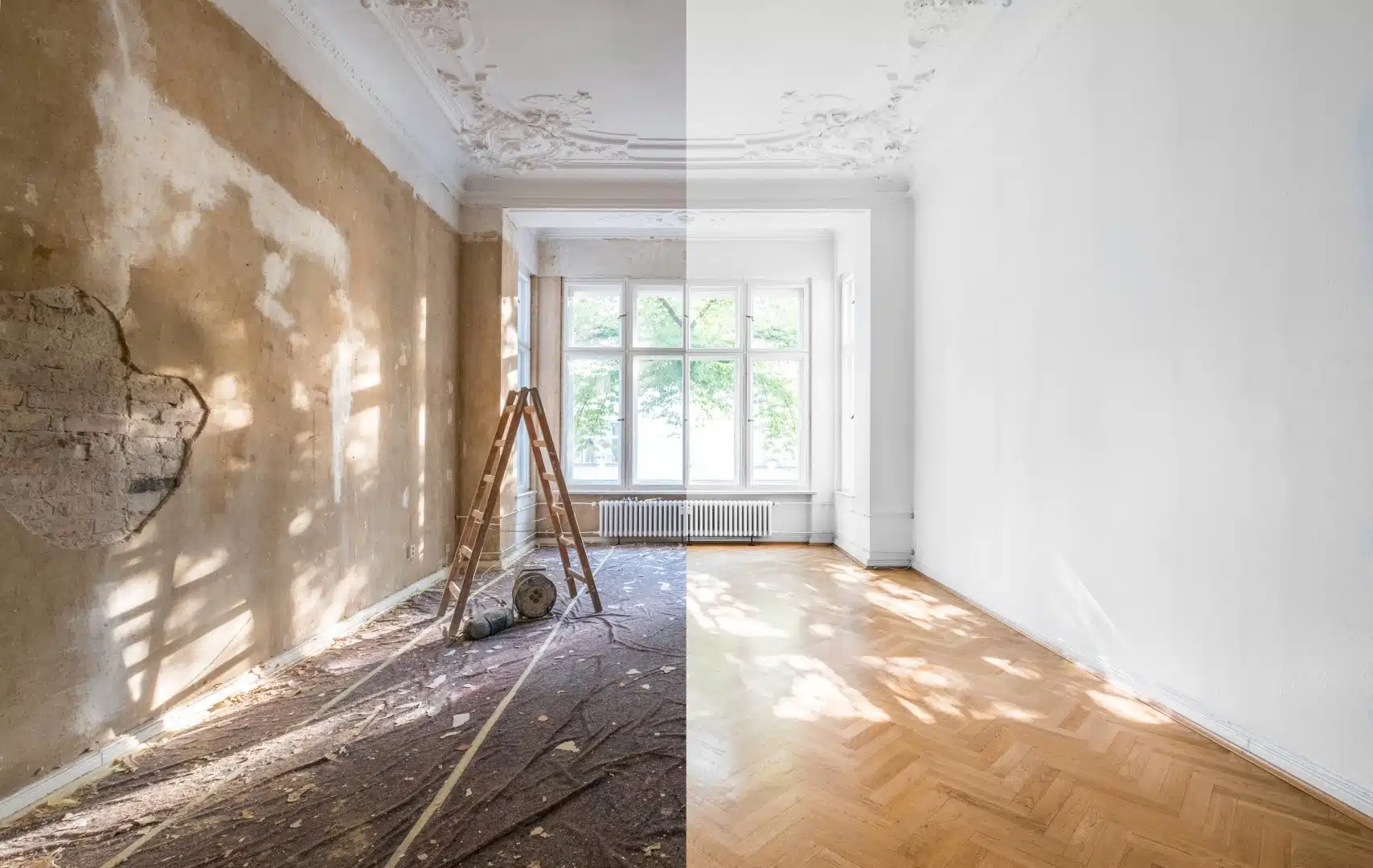 Renovering i Høng